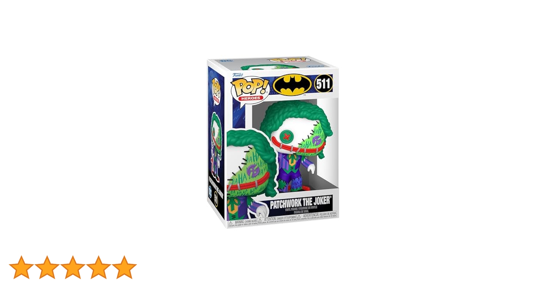 Amazon.co.jp: DC Comics バットマン パッチワーク ジョーカー